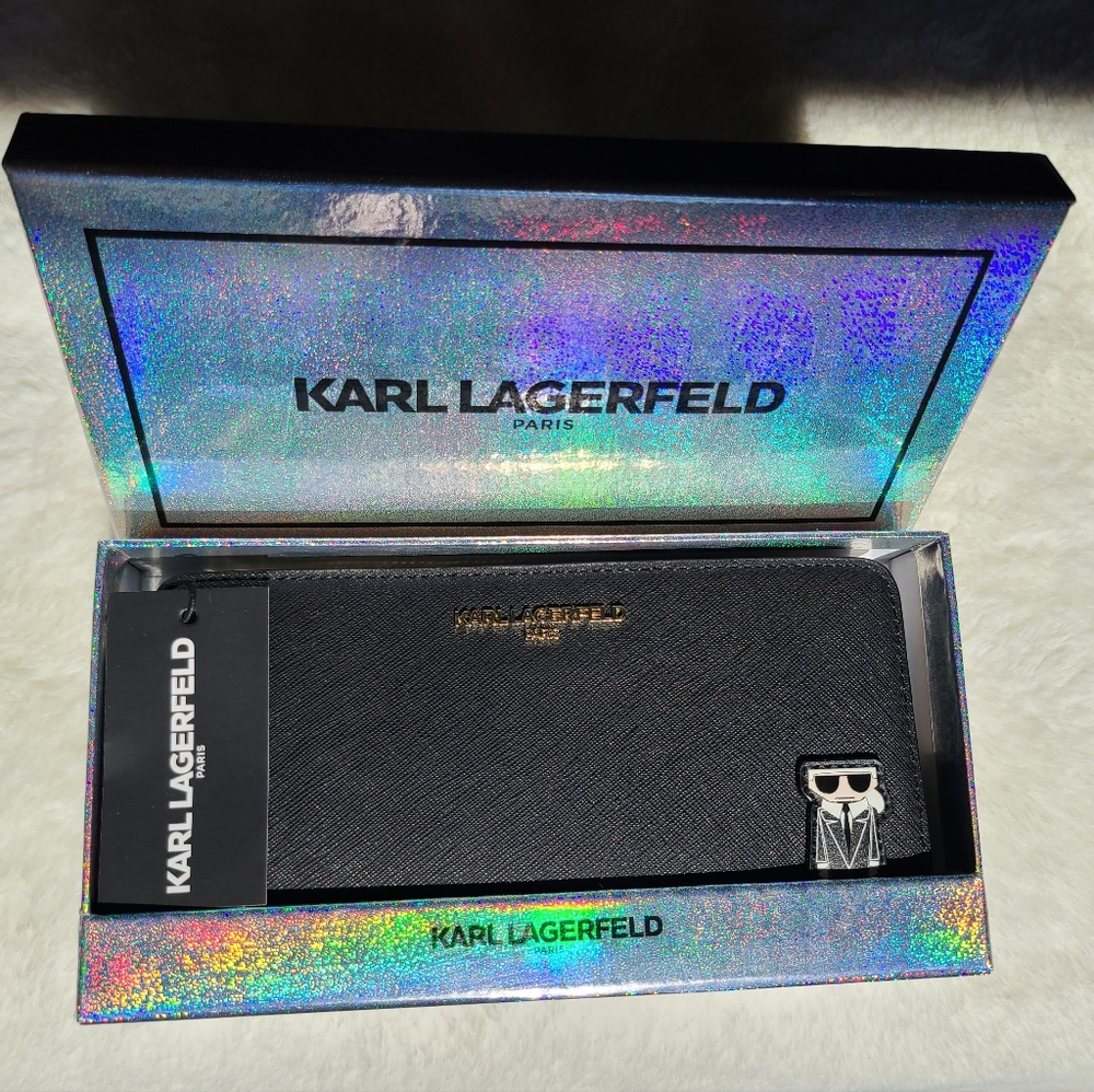 NWT KARL LAGERFELD PARIS Maybelle SLG wallet 🖤